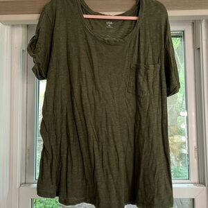 Dark Green T Shirt